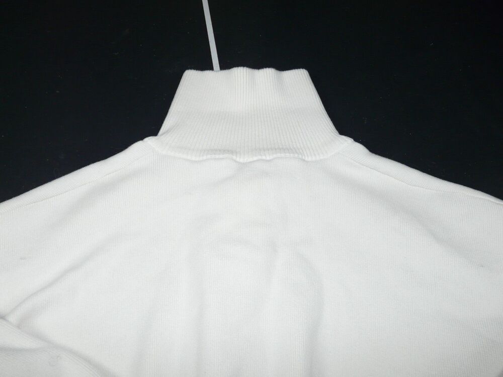 ALO Scholar Knit Cropped Full Zip Jacket Ivory Women's Small Foldable Collar - Picture 8 of 16